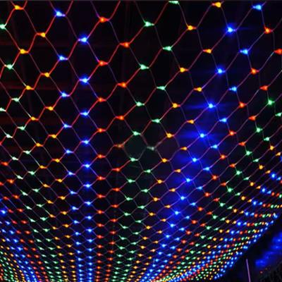 Uplift Treasures LED Net Mesh Fairy Lights For Outdoor Decoration multicolor 2 M X 2 M