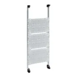 Hager UM51UK Traggerüst mit Kunststoff-Montageplatte für Multimedia-Anwendungen,750x250mm