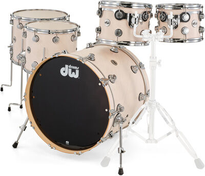 DW Satin Oil White Wash Set CR White Wash over Twisted Maple
