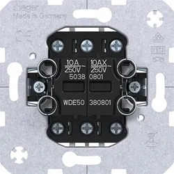 Hager Serien Wechsel-Schalter/Ta WDE50380801