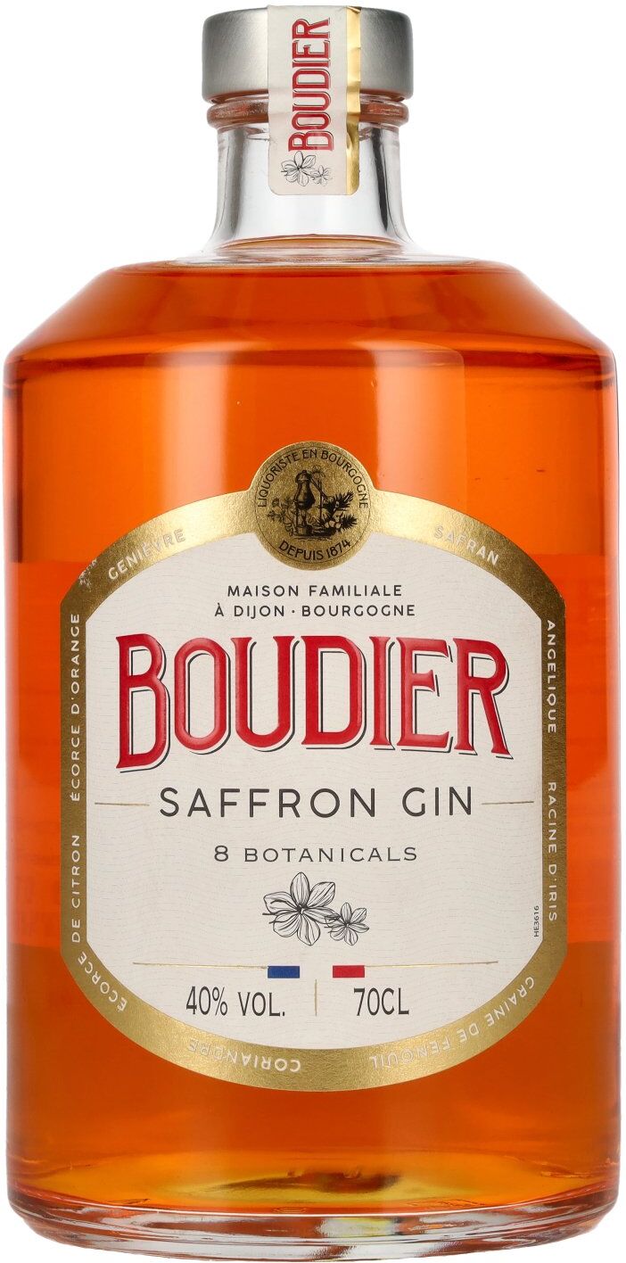 Boudier Saffron Gin 40% Vol. 0,7l