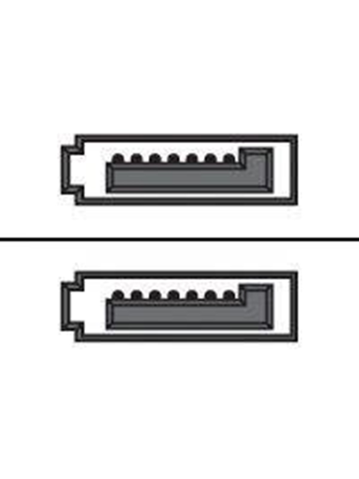 Sharkoon SATA cable - 45 cm