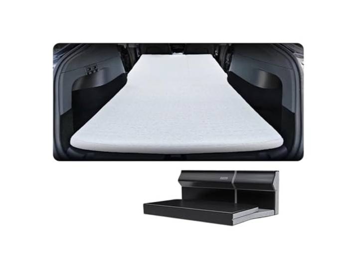 LCQSYE Für Tesla 2021–2025 Auto-Matratze, faltbar, Memory-Baumwolle, Eisfaser, für Camping, Reisen, Schlafen, Bettunterlage(2025 A)