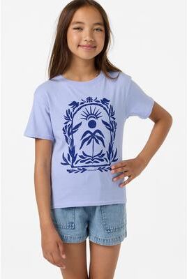 O'Neill s Framed Flora Angie T-Shirt in Blue Jelly, Size Small