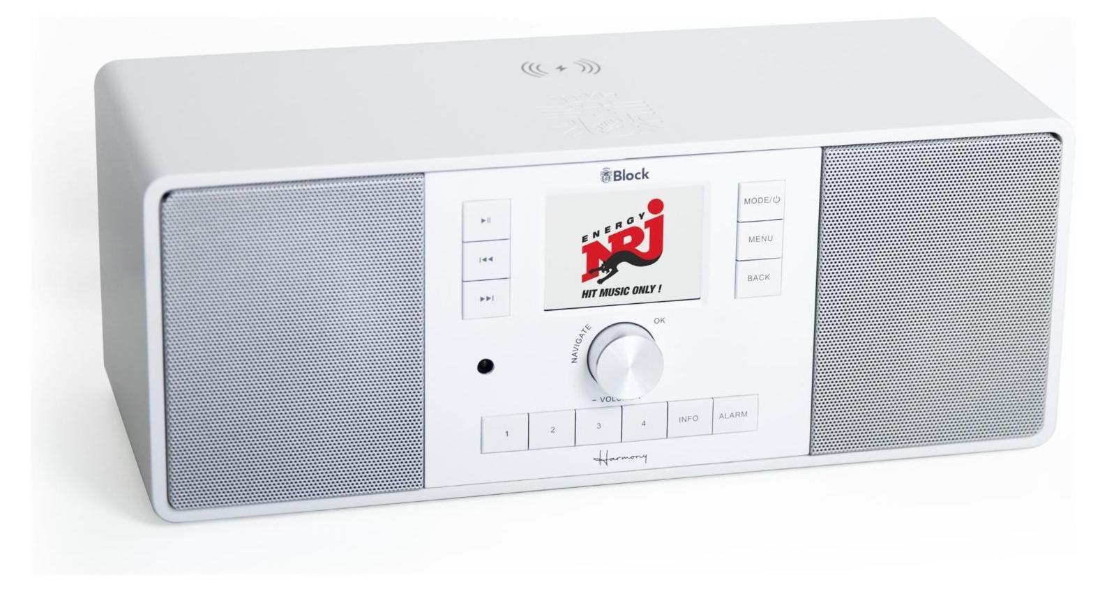 BLOCK Harmony, Persönlich, Digital, DAB+, FM, UKW, 87,5 - 108 MHz, 174,928 - 239,2 MHz, 6 W