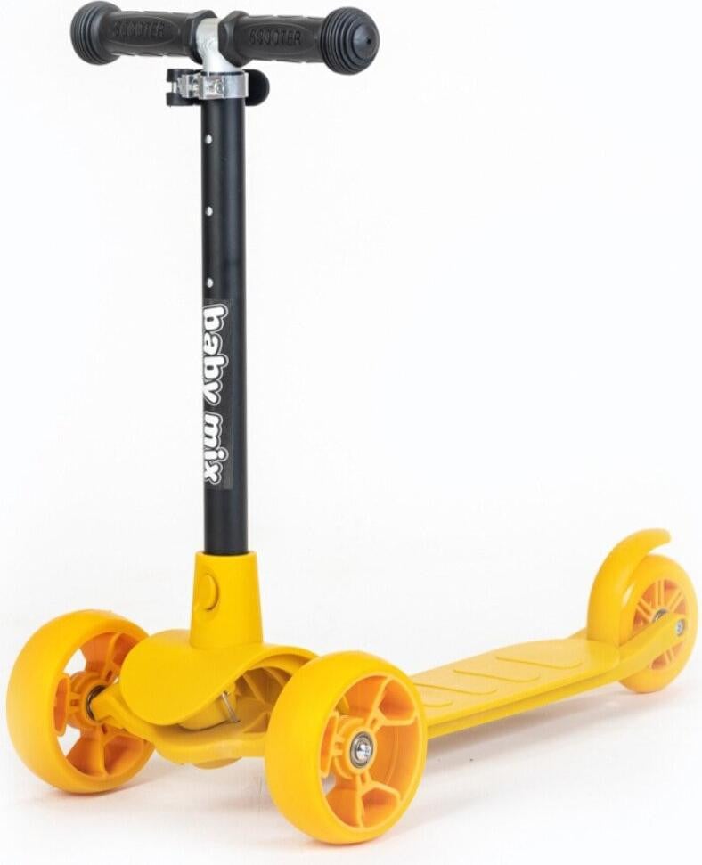 Baby Mix Prime Kinderscooter - Geel