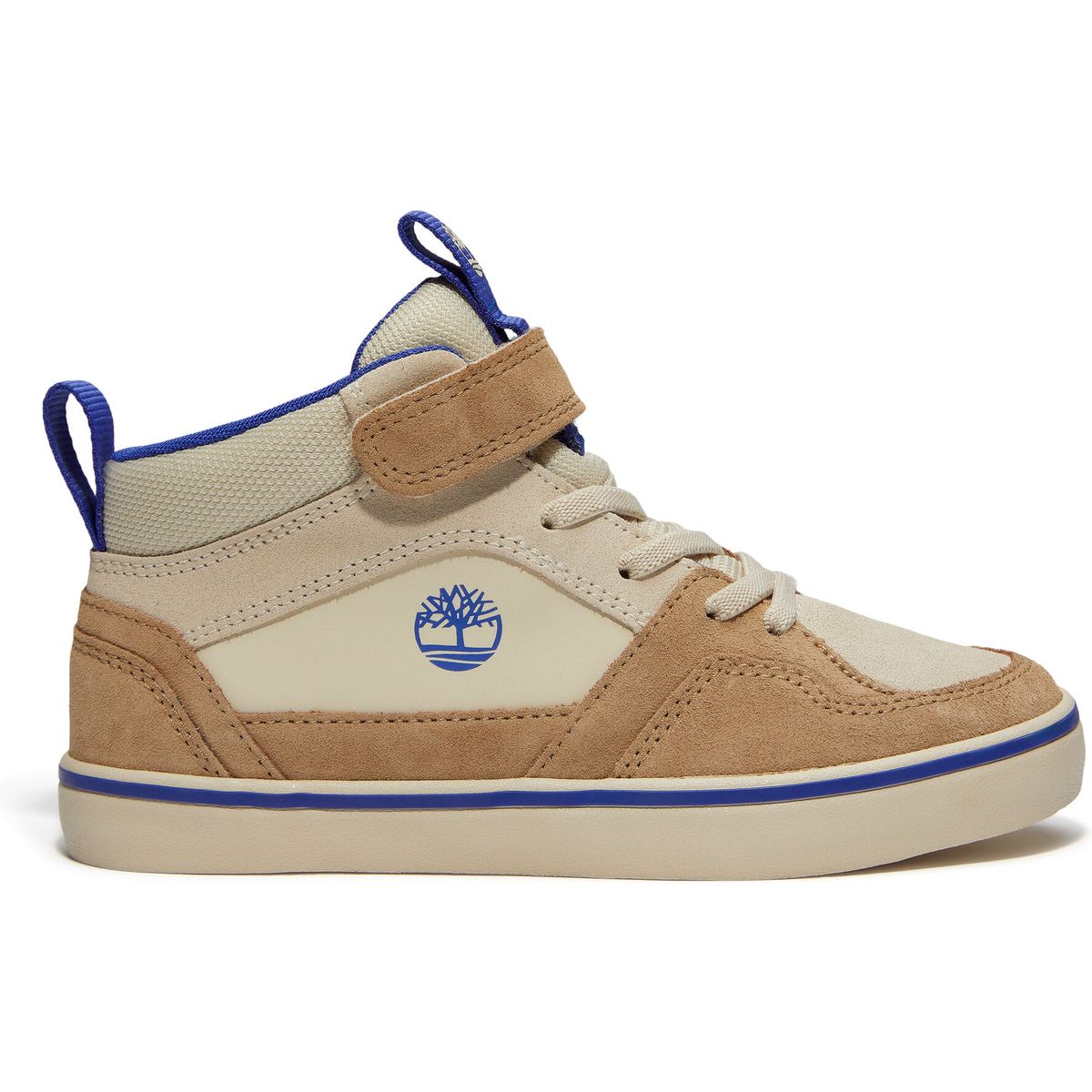 Timberland Kids Mid Hook & Loop Sneaker natsde w mdbei 9 TB0A27WHAPK1-9