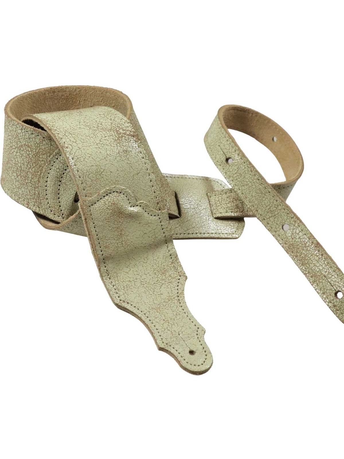 Franklin Gitarrengurt - Abgenutztes Handschuhleder - Creme