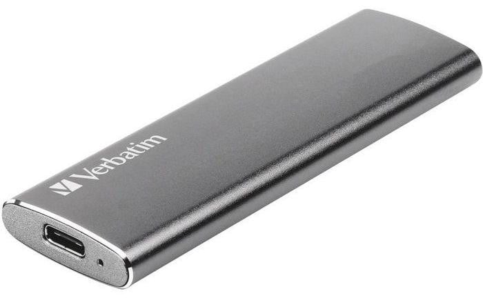Verbatim VX500 Externe SSD, 480 GB, Grijs, Aluminium