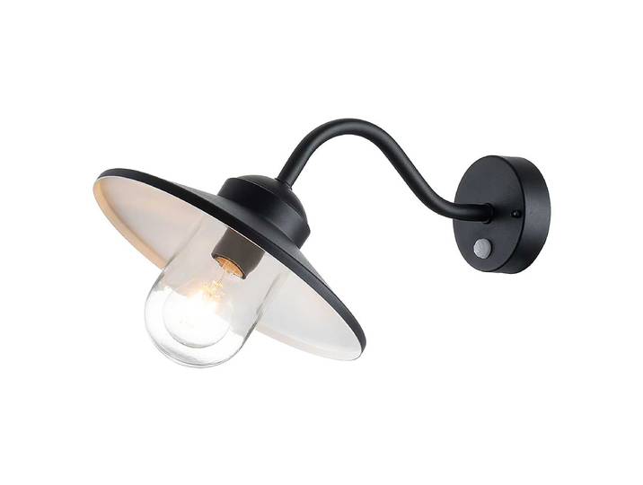 Wandleuchte Klampenborg Typ B Ø 28cm Schwarz/Schwarz