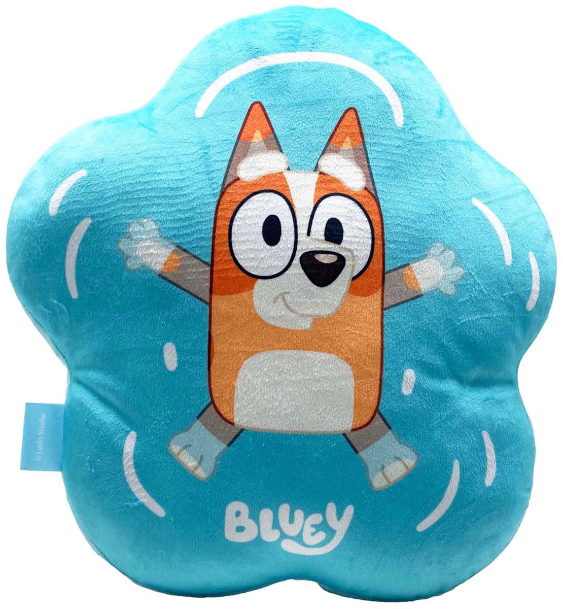 Bluey Shaped Kussen voor kinderen, 33 cm