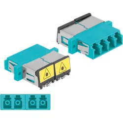 DELOCK 86905 - LWL Kupplung LC/LC Quad