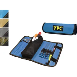 YPC BG00012BKBU - "VarioRoll M" Werkzeug Rolltasche, Blau-Schwarz, 36x25cm