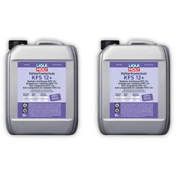 2x Kühlerfrostschutz KFS 12+ LIQUI MOLY 21146 Frostschutzmittel Kanister 5 Liter