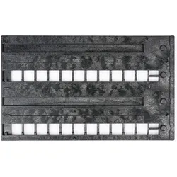 Brady SAEKPM, 10 Platten mit 4 Reihen für VP600-Plotter (1 VE = 10 Platten)