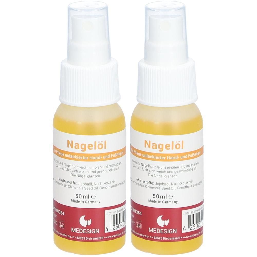 Nagelöl 2x 2x50 ml Öl