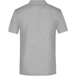 JAMES & NICHOLSON Polo Shirt Gr. 3XL grey-heather JN792