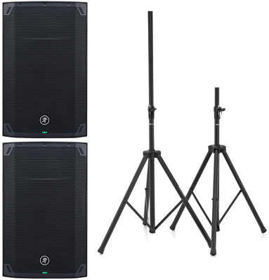 Mackie Thump 15v4 Stereo Stand Bundle noir