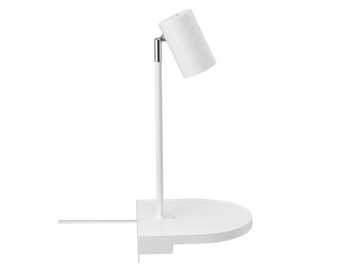 Nordlux Wandleuchte Cody, Weiß, Metall, 20x42.9x20 cm, USB-Anschluss zum Laden von Smartphones, USB-Anschluss zum Laden von Kameras, USB-Anschluss zum Laden von I-Phones, Lampen & Leuchten, Innenbeleuchtung, Spots & Strahler, Wandstrahler