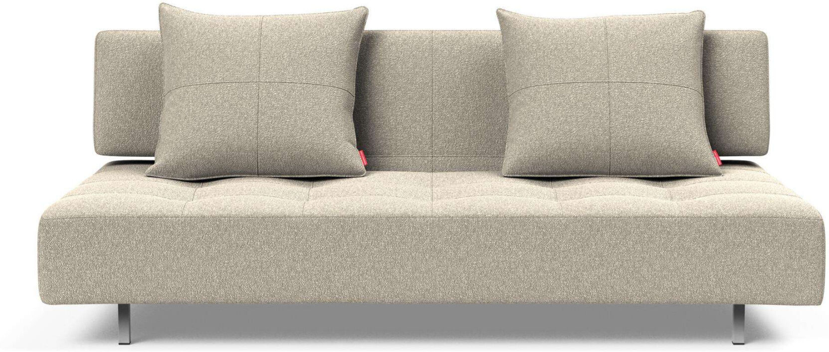 Schlafsofa INNOVATION LIVING ™ "Longhorn, Gästebett, Couch, Tagesliege, Bettsofa", beige, B:210cm H:79cm T:114cm, Sofas, Schlafsofa, Schlaf-, Relax-, oder Sitzposition, Liegefläche 140x200 cm