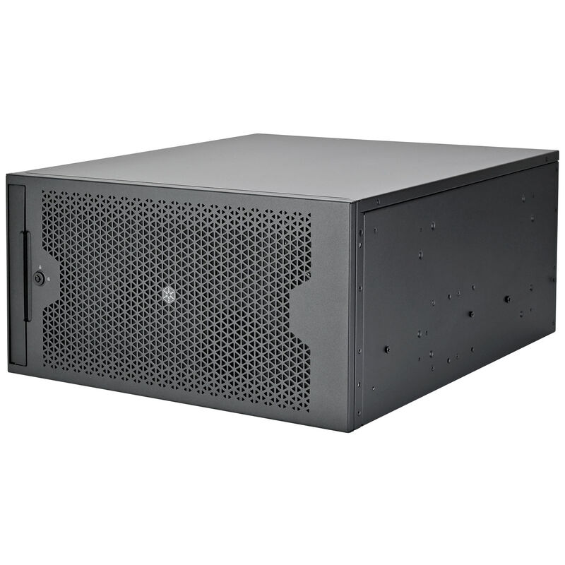 SilverStone RM53-502 Server-Gehäuse, Rackmount, SSI-EEB, Mesh - schwarz
