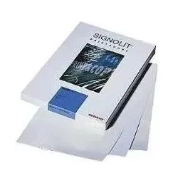 Regulus, Kopierpapier, PET-Folie SIGNOLIT-C, weiss, DIN A3 für SW/Farbkopierer und SW/Farblaserdrucker, beidseitig (A3, 100 Blätter, 140 g/m2)