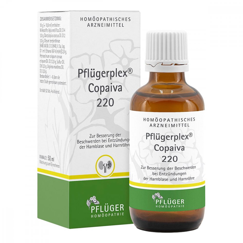 Homöopathisches Laboratorium Alexander Pflüger Gmb Pflügerplex® Copaiva 220 Tropfen 04833300
