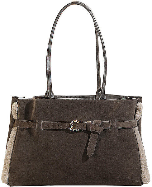 Coccinelle Ledertasche - Schultertasche SABINE SOFT  dunkelgrün EG