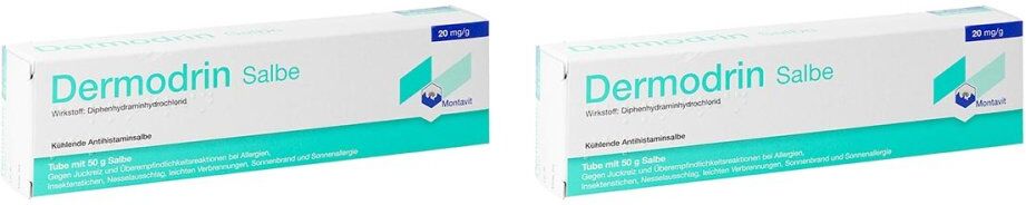 Dermodrin Salbe 2x50g