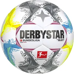DERBYSTAR Bundesliga Club S-Light 290g Leicht-Fußball 2022/23 weiß 5