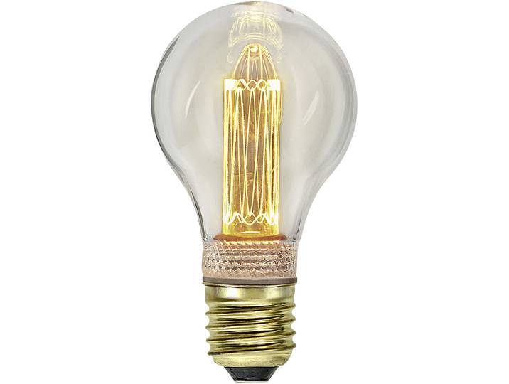 Bulbs Leuchtmittel Bulb Glas E27 T 6 cm 2.3 W - Farbe: transparent - LED - Lichtfarbe: Kerzenlicht - LED Leuchtmittel