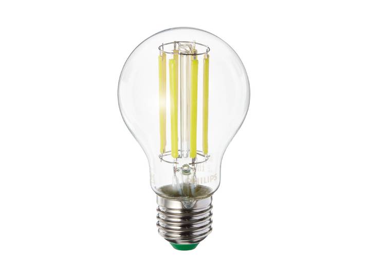 Philips Classic ultraeffiziente LED-Lampe mit Energieeffizienzklasse A, ersetzt 100W, E27 Sockel, klar, neutralweiß (4000K)