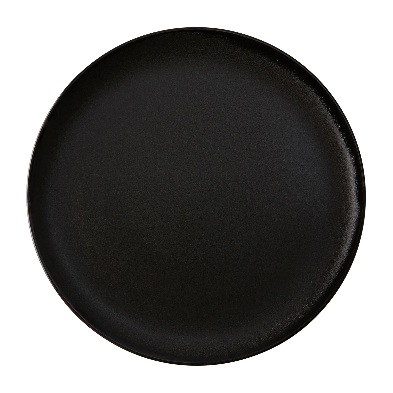 Aida Raw bord Titanium black Ø23 cm