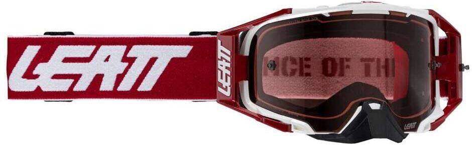 Maschera Moto Cross Leatt VELOCITY 6.5 CRYZTAL RUBY ROSE 32V taglia un