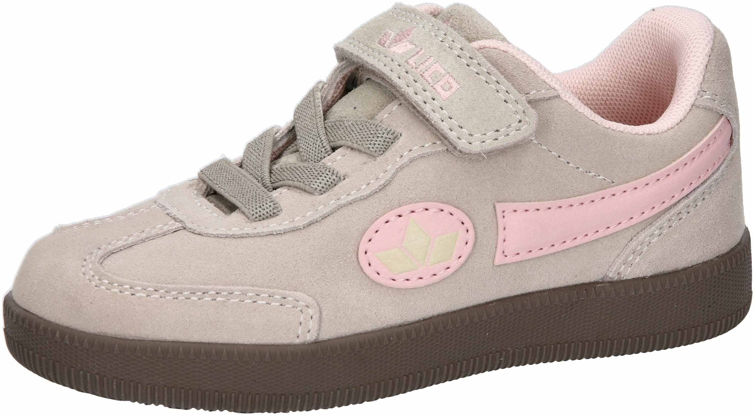 Sneaker LICO "Freizeitschuh Shuttle L VS", Jungen, Gr. 37, Textil, grau, Veloursleder, Schuhe Sneaker