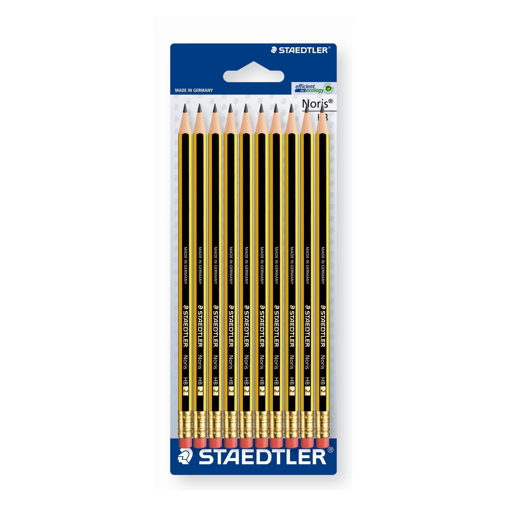 Staedtler Noris 122 (2 mm, HB, 10x) (122-2 BK10)