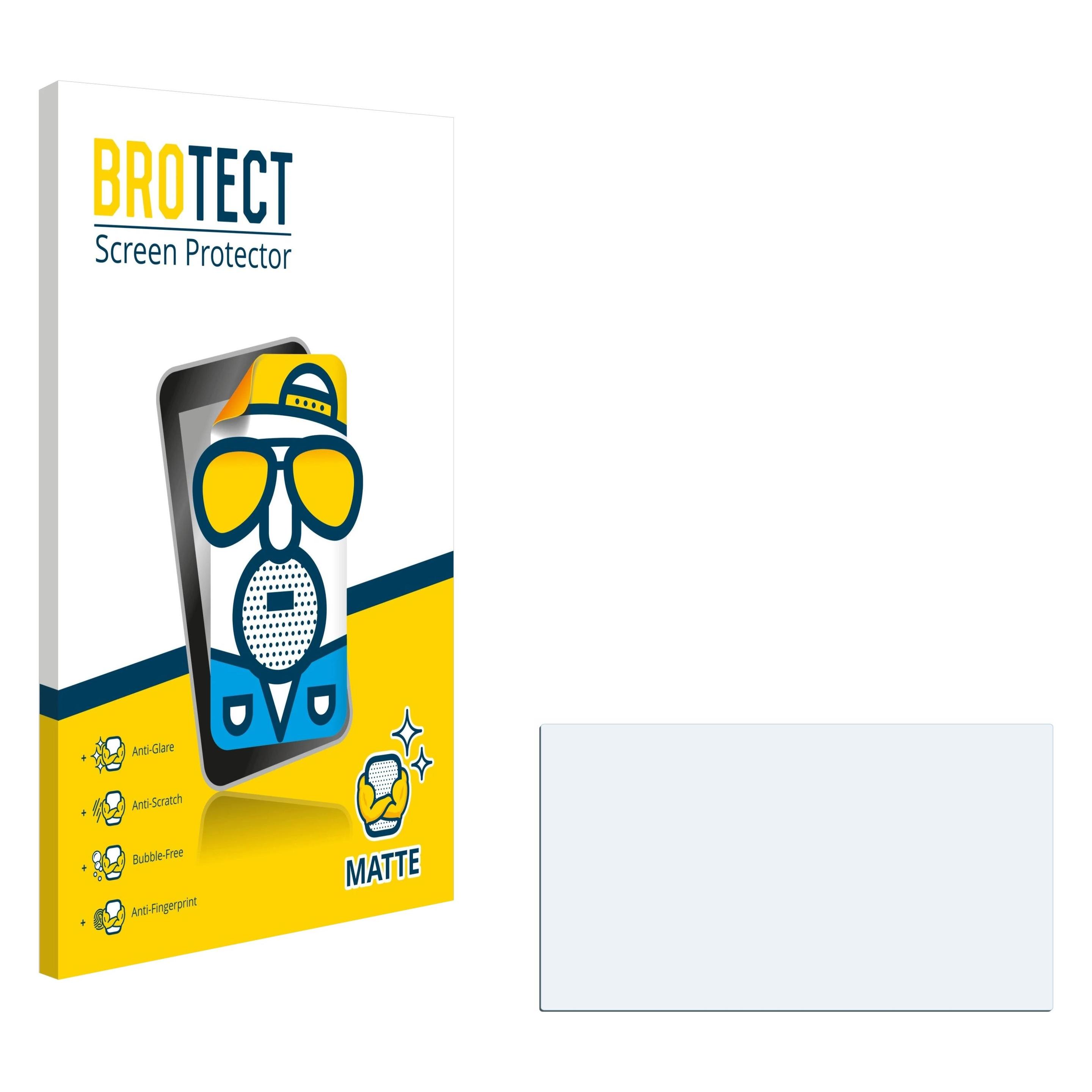 Brotect Entspiegelungsfolie für HP 14s-dq2000 Displayschutz Displayschutzfolie Folie Matt (14", 16:9) (1962681)