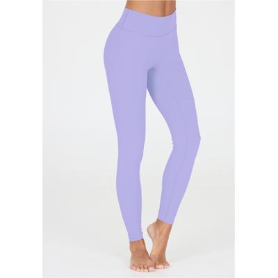 Trainingstights ATHLECIA "Luxe", Damen, Gr. 36, EURO-Größen, lila, 80% Polyamid, 20% Elasthan, unifarben, Hosen, mit Kompressionswirkung