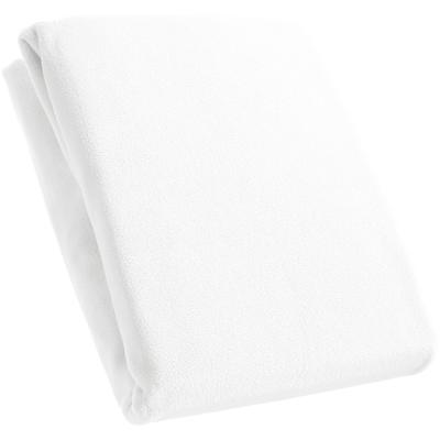 Spannbettlaken KUM "Mikrofaser-Fleece Spannbetttuch", weiß, L:200cm, Microfaser-Fleece, Obermaterial: 100% Polyester, Bettlaken, Spannbettlaken, bis ca. 25 cm Matratzenhöhe, weich & kuschelig