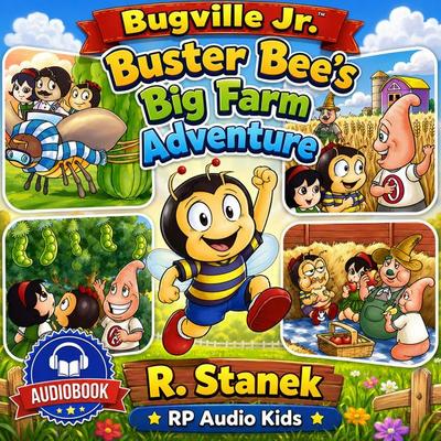 Buster Bee's Big Farm Adventure (A Bugville Critters Story) - R. Stanek, Audio, 9781666003734