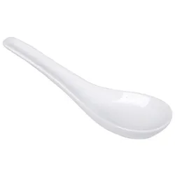 METRO Professional Tapaslöffel Vilo, Porzellan, 13 x 4 cm, weiß, 6 Stück