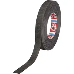 tesa, Klebeband, Gewebeband (Klebeband) schwarz Panzertape offenes Gewebe 25mm x 50 Meter (25 mm)