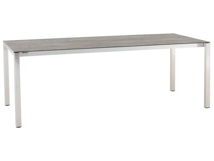Gartentisch Mandalay, Keramik, b 95 cm t 160-220 cm h 73,5 cm