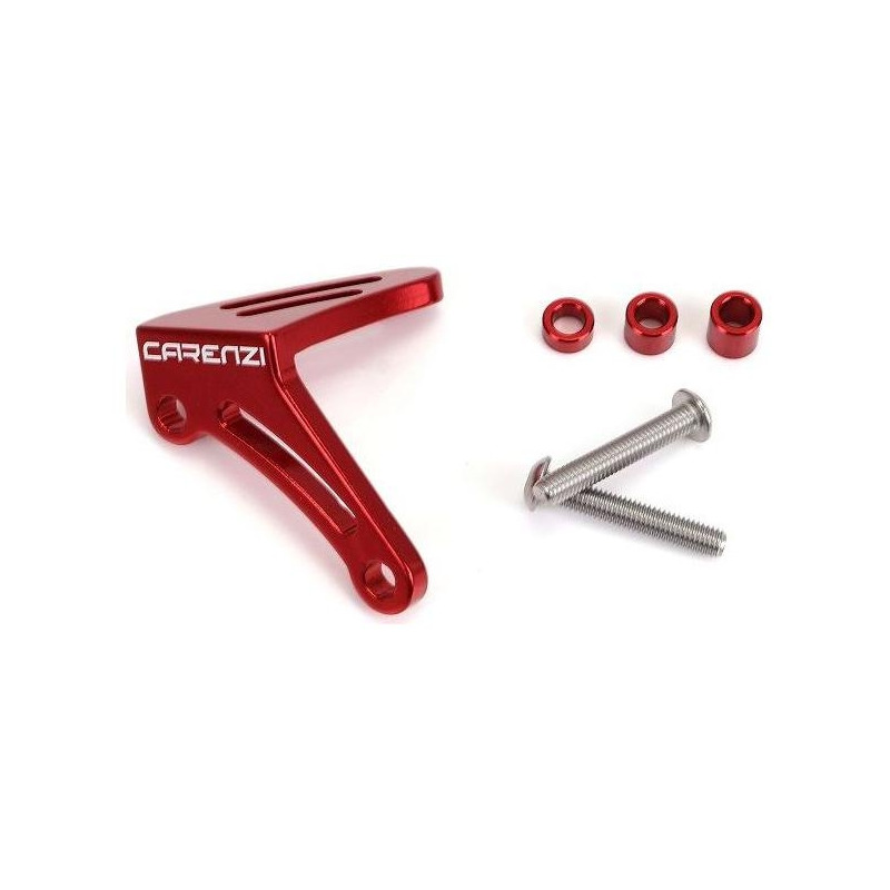 Butée de biellette d'embrayage en aluminium rouge Carenzi moteur AM6