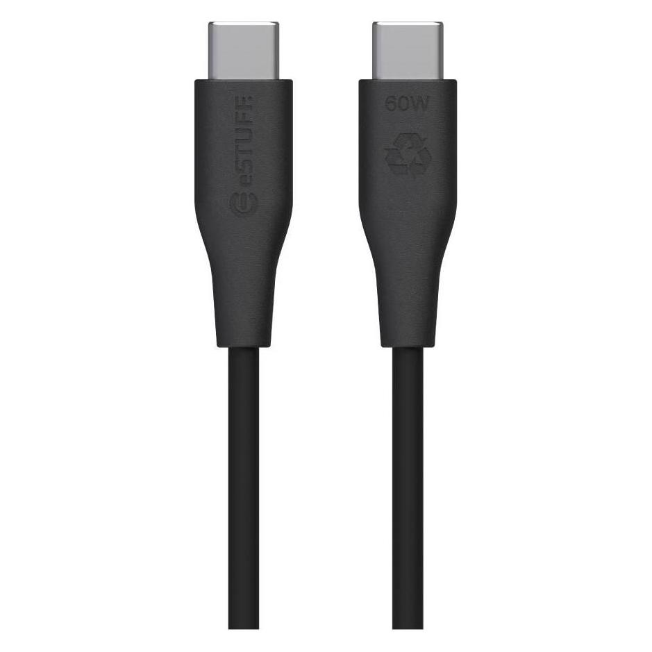 eSTUFF INFINITE (GRS) USB-C to USB-C (1 m, USB 2.0, 60 W) (ES604180)