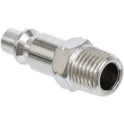 BGS Druckluft-Stecknippel 6,3 mm (1/4") Außengewinde US / Frankreich - 7057