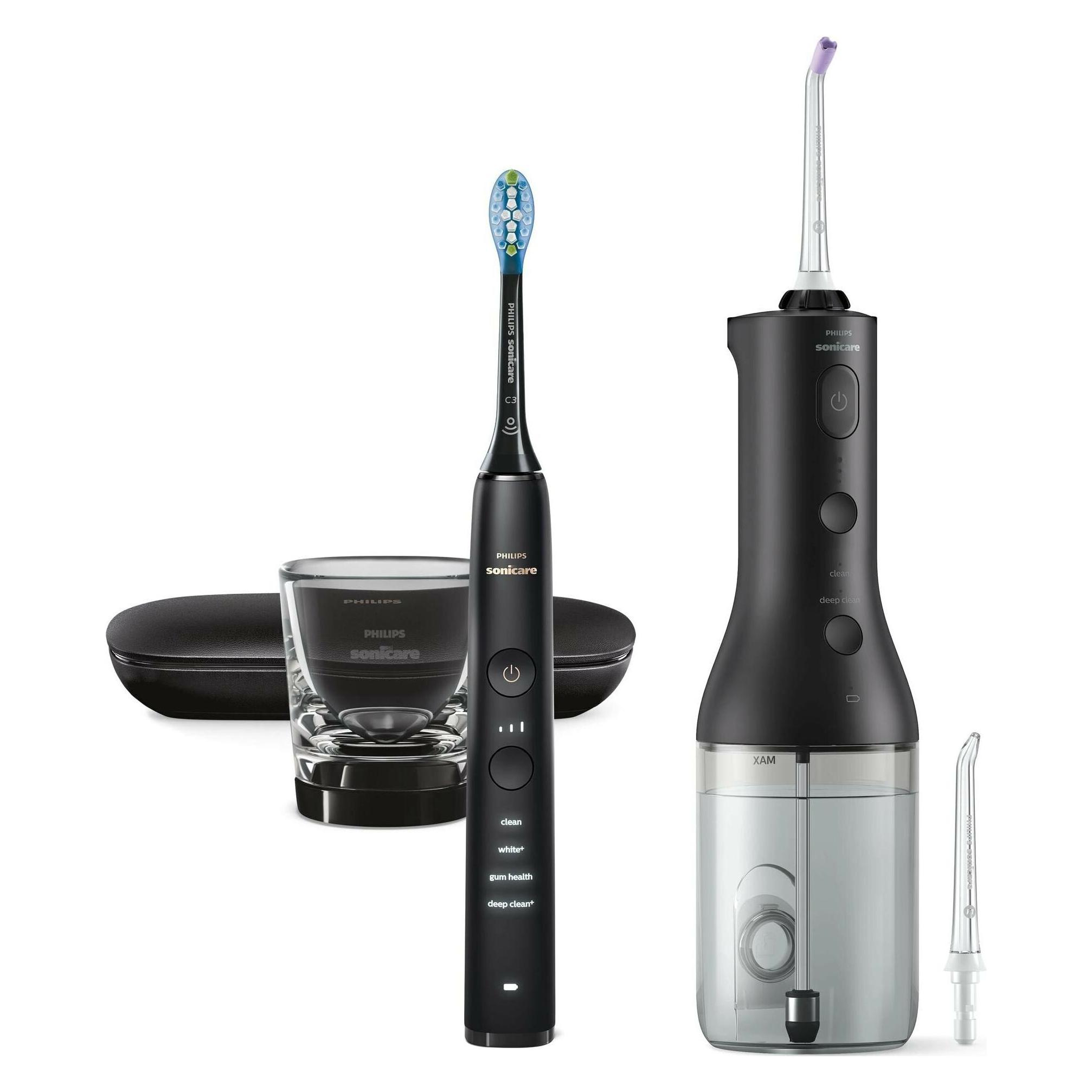 Philips Sonicare Diamond Clean 9000 & Cordless Power Flosser 3000 (HX3886/43)