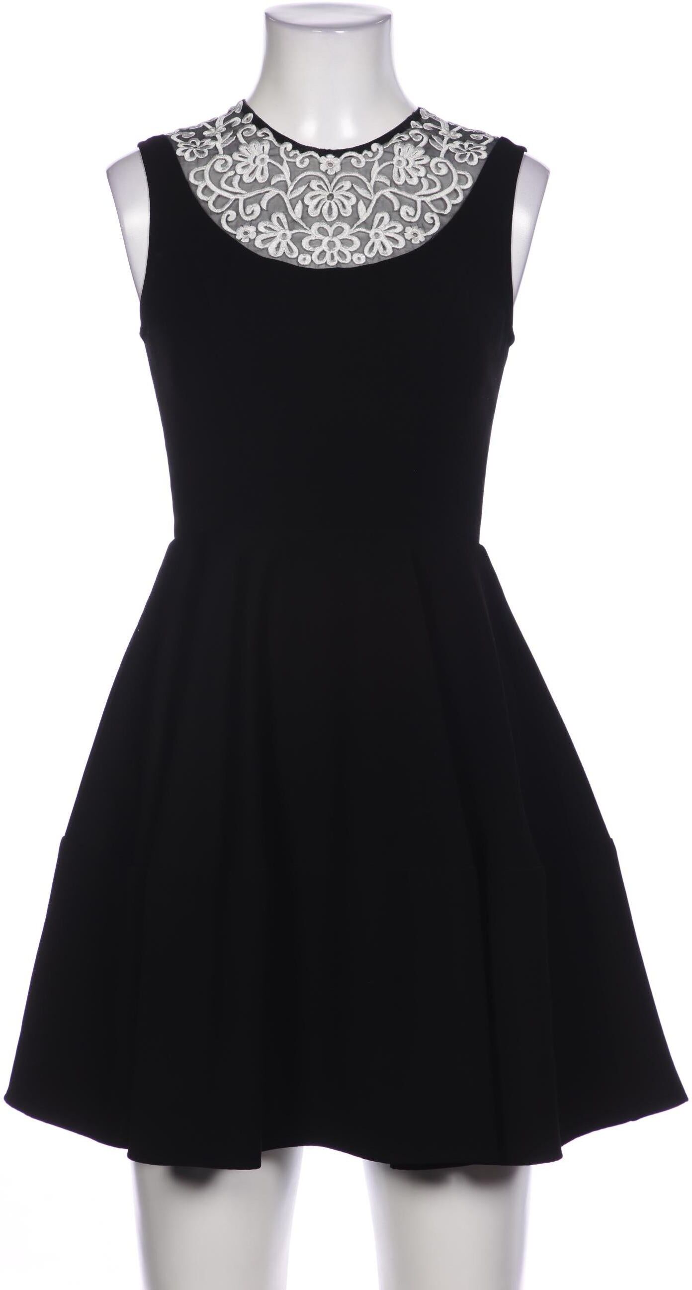 needle & thread Damen Kleid, Schwarz, Gr. EU 36, Synthetik / Seide - Second Hand