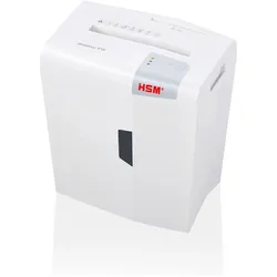 HSM Aktenvernichter shredstar S10 - Sicherheitsstufe 2 - Streifenschnitt - 6,0mm - 10 Blatt