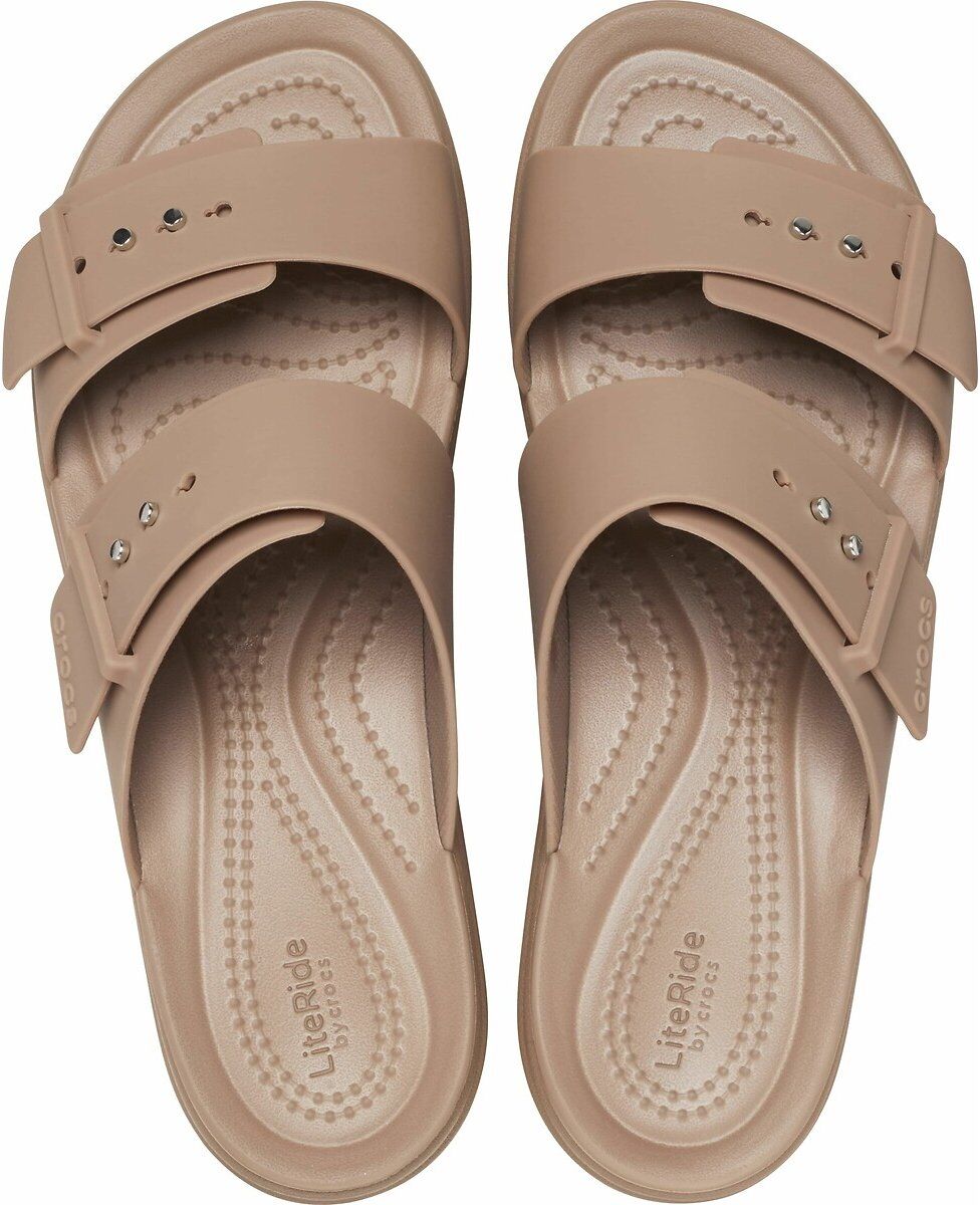 CROCS Mules compensées Brooklyn Buckle